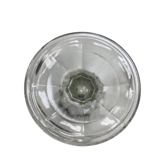 Vintage Clear Glass Ice Cream Soda Fountain Style Cup - Picture 3 of 4